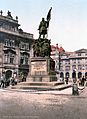 Prag Radetzky Denkmal 1900