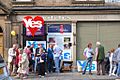 Referendum campaigning, Peebles High Street - geograph.org.uk - 4167289