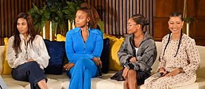 Regina Hall, Issa Rae, Marsai Martin, and Tina Gordon (1)