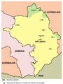 Republic of Artsakh map