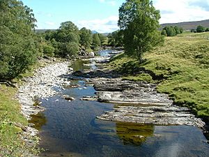 River Garry at Dalnacardoch. - geograph.org.uk - 217937