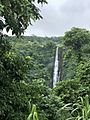 Samoa waterfall scenery