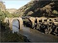 Sebara Dildiy (Broken Bridge) on Blue Nile River