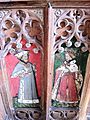 Section of Rood Screen, St. Mary's Church, Kersey (1)