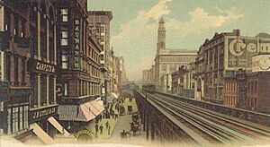 Sixth Avenue, North From 14th Street, New York City