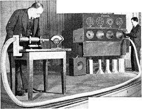 Southworth demonstrating waveguide