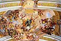 St. Benedict's triumphal ascent to heaven by Johann Michael Rottmayr - Melk Abbey Austria