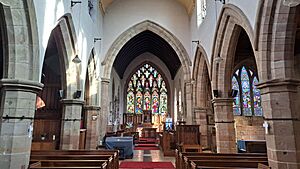 St Chad's Church, Lichfield (interior)