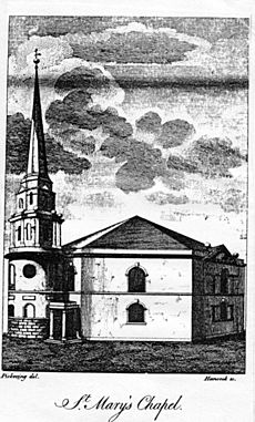 St Mary's Chapel Birmingham Hutton
