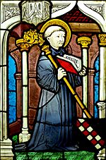 Stained glass St Bernard MNMA Cl3273