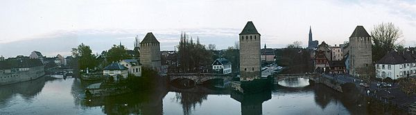 Strasbourg Ponts Couverts Panorama