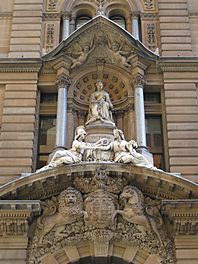 Sydney General Post Office statues