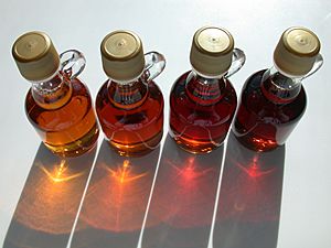 Syrup grades large