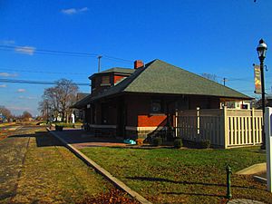 The former Reading Railroad and SEPTA station in Telford