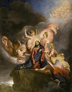 The Angels Ministering to Christ 1849 V&A GH
