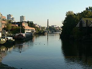 The Thames by Lot's Ait, Brentford - geograph.org.uk - 596699