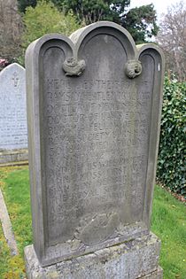 Traquair grave, Colinton Churchyard, Edinburgh