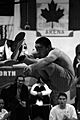 Two-foot high kick