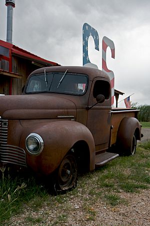 US66 abandoned truck
