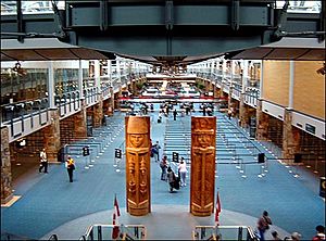 Vancouver Airport Inside