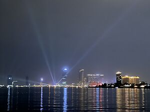 View of Phnom Penh from SVAY CHROM