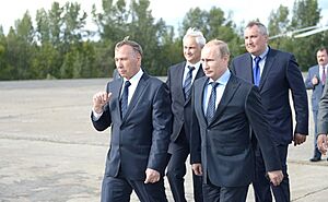 Vladimir Putin in Samara Oblast, 2014 09