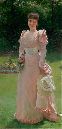 Vlaho Bukovac - Mrs Richard Le Doux - Google Art Project