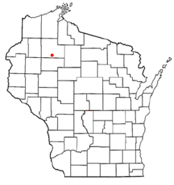 Location of Meadowbrook, Wisconsin