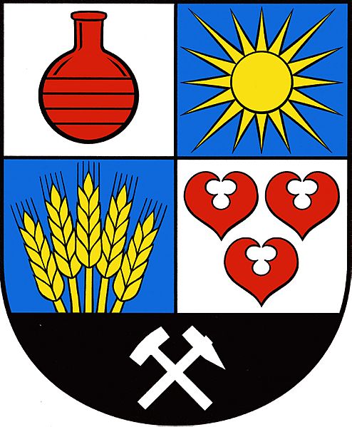 Wappen bitterfeld-wolfen
