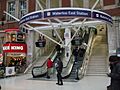 Waterloo East stn entrance Waterloo concourse