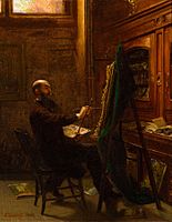 Worthington Whittredge in His Tenth Street Studio