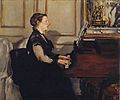 Édouard Manet - Madame Manet ou Piano - 2