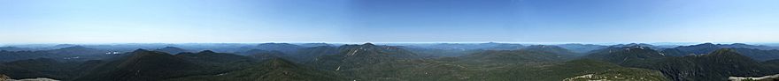 360 view from summit of Mount Marcy.