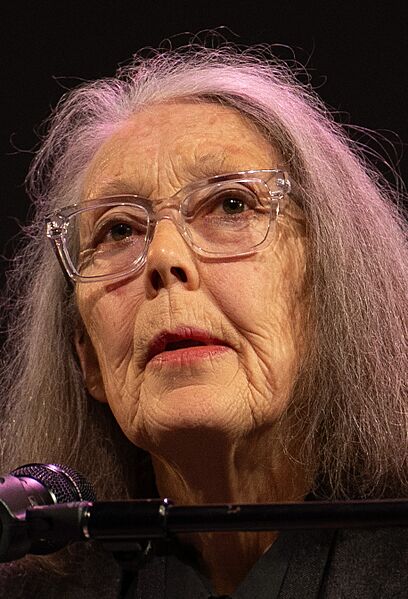 Anne Carson closeup (cropped)