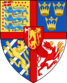 Armoiries medievales d Eric de Poméranie 1382-1459