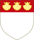 Arms of Camillo Benso, Count of Cavour