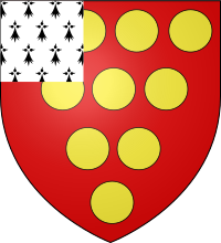 Arms of William la Zouche,1st Baron Zouche of Harringworth (d.1352).svg