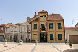 Town Hall of Santa Elena de Jamuz, León, Spain