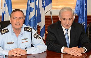 Benjamin Netanyahu and Yohanan Danino 2012