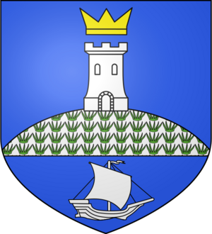 Blason ville fr Cargèse (Corse du Sud)
