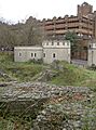 BristolCastleRuins And CrenellatedPublicConvenience