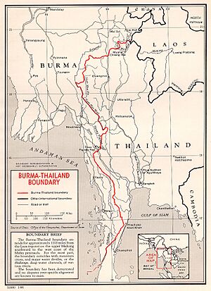 Burma Thailand border