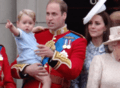 Cambridges Prince George First Trooping