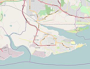 Canvey Island OSM map 2010.jpg