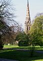 Church of the Holy Trinity from Plattfields Park