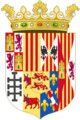 Coat of Arms of Germanie of Foix after her second marriage