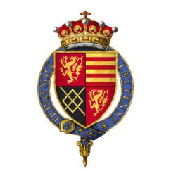 Coat of arms of Sir William FitzAlan, 18th Earl of Arundel, KG