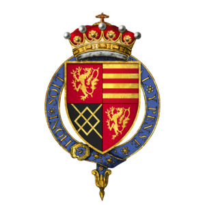 Coat of arms of Sir William FitzAlan, 18th Earl of Arundel, KG