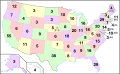 Electoral map 2012-2020