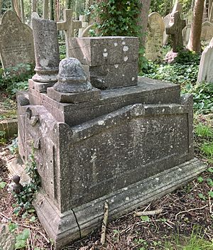 Family grave of Master Betty in Highgate Cemetery